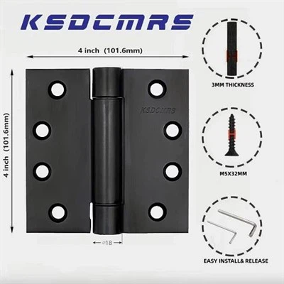 4-Zoll-Federscharniere